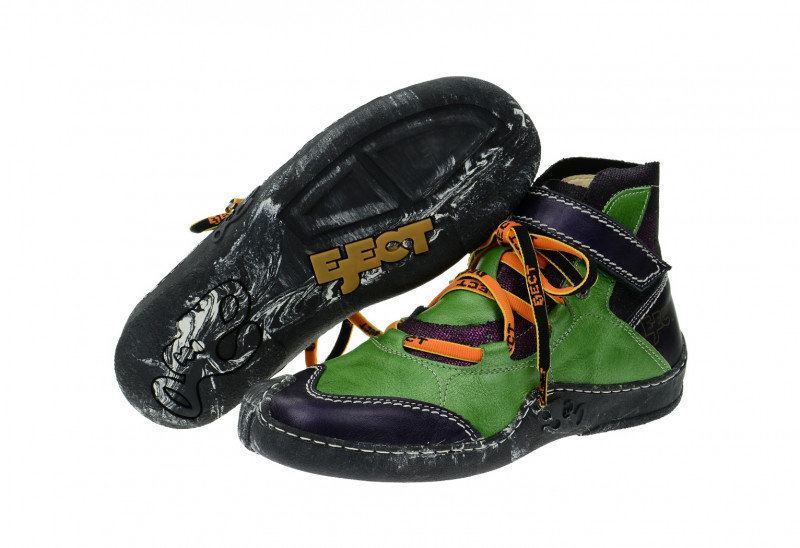 Eject Skat Stiefelette grün lila 16501