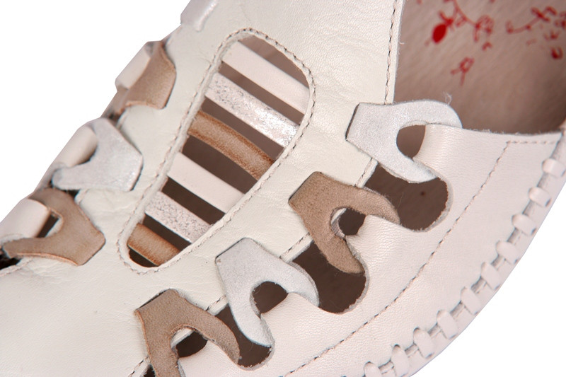 Pikolinos Vallarta Sandaletten weiß espuma 655-8319B