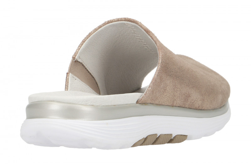 Gabor RollingSoft Pantolette beige metallic