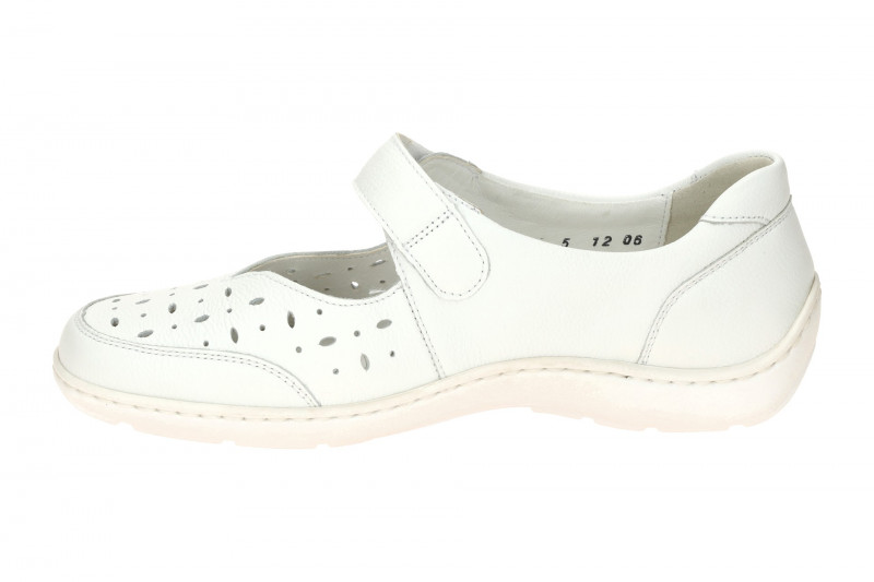 Waldläufer Henni Mary-Jane Schuhe weiß H-Weite 496325