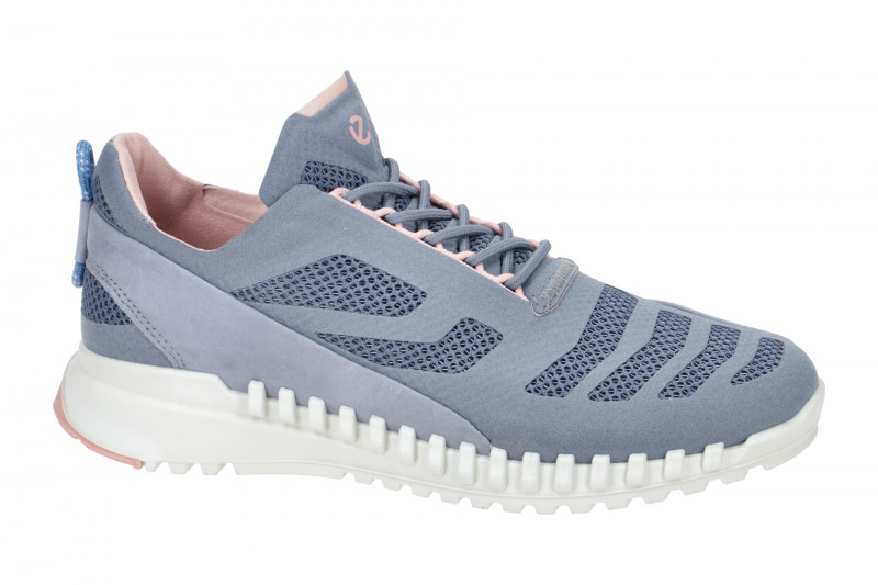 Ecco Zipflex Schuhe blau misty Damen Sneaker 834803