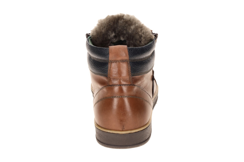 Galizio Torresi Winter Stiefelette braun Lammfell 323368