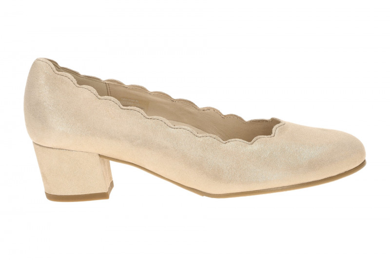 Gabor comfort Pumps beige sand Glitzer 3006