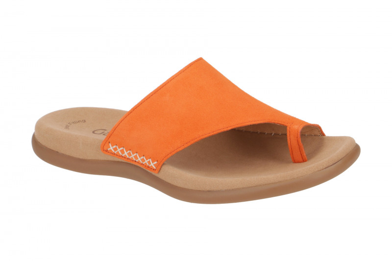 Gabor Zehentrenner Pantolette orange
