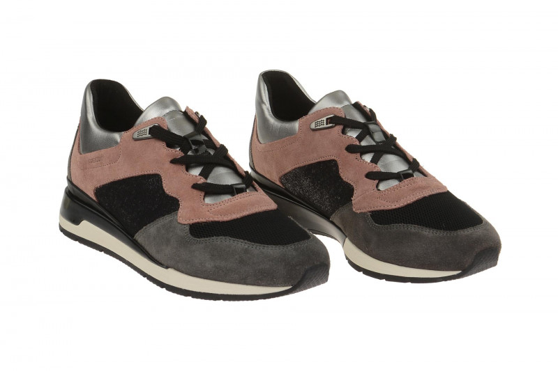 Geox Schuhe Shahira grau schwarz D44N1A