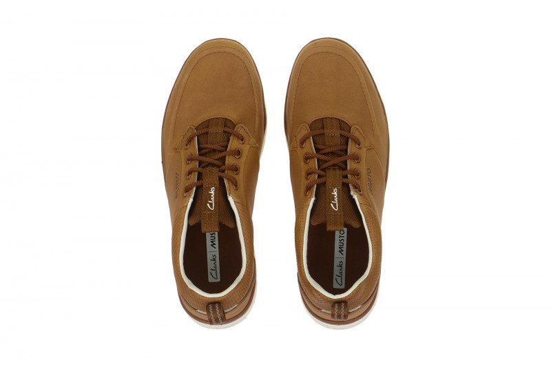 Clarks Orson Schuhe hell-braun Musto