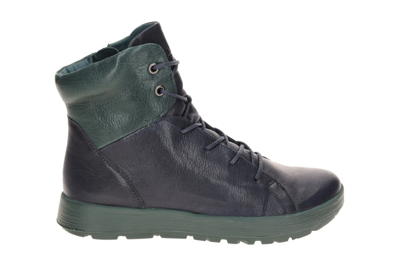 Think Comoda Stiefel blau grün Warmfutter 638