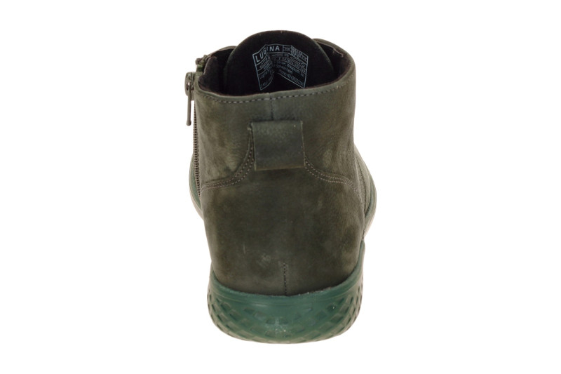 Waldläufer Cloe Stiefeletten grün olive H-Weite Nubuck 947801