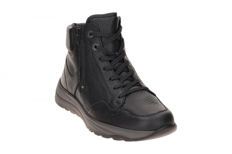 Waldläufer John Stiefelette schwarz K-Weite 662801