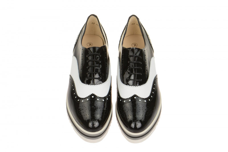 Peter Kaiser Elli Schuhe schwarz weiß 56741