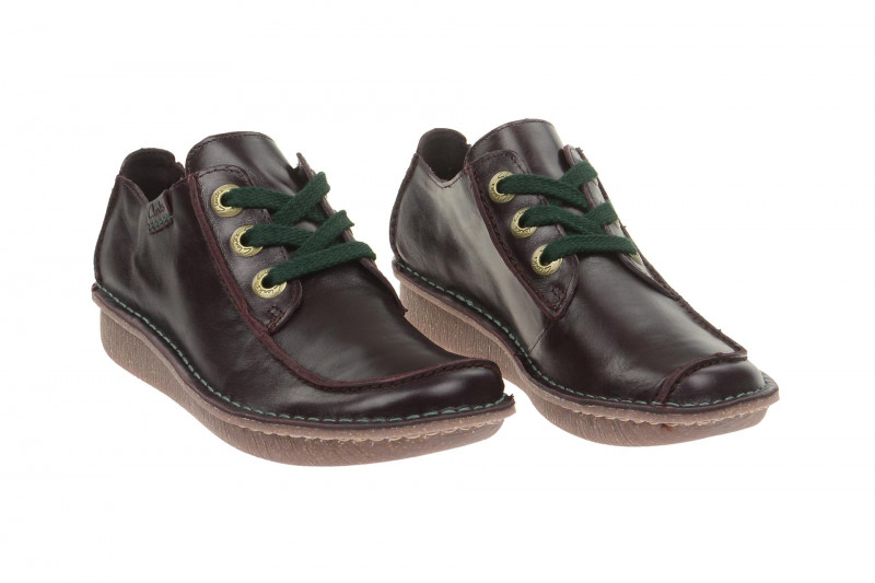 Clarks Komfort Schuhe Funny Dream lila