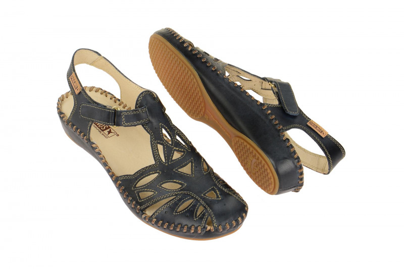 Pikolinos Vallarta T-Steg Sandale blau 655-8312L