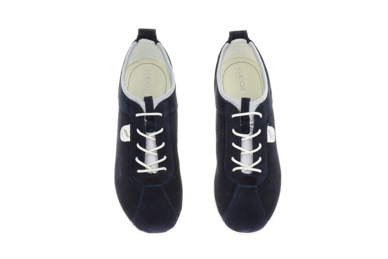 Geox Vega Schuhe in navy dunkelblau Slipper D4209A