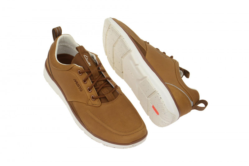 Clarks Orson Schuhe hell-braun Musto