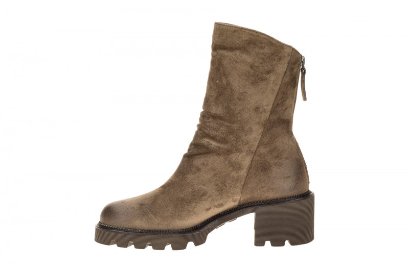 Paul Green Stiefelette braun Ankle Boots dünn gefüttert 8291