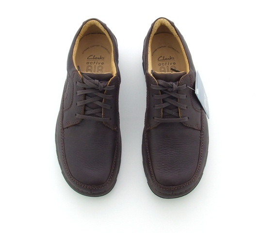 Clarks Refine Class Schuhe ebony dunkelbraun