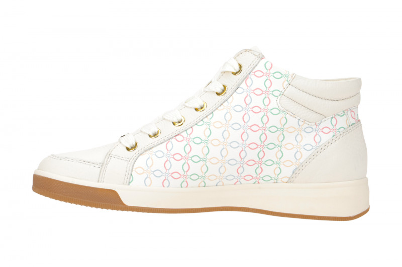 ARA Rom Schuhe Sneaker creme weiß multi 12-44499
