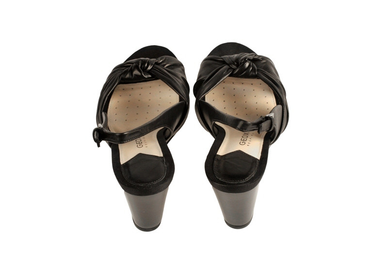 Geox D01N7B Nicole Schuhe schwarz Sandalette