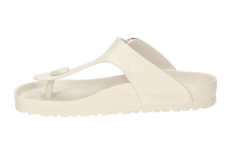 Birkenstock Gizeh Big Buckle Pantolette weiß eggshell SCHMAL EVA