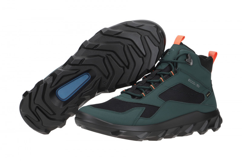 Ecco MX Stiefelette Herren grün Gore-Tex