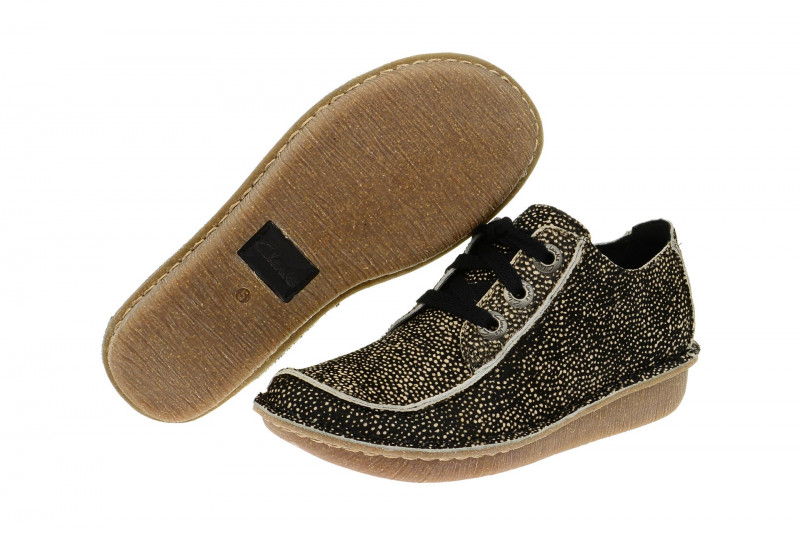 Clarks Funny Dream Schuhe schwarz weiß
