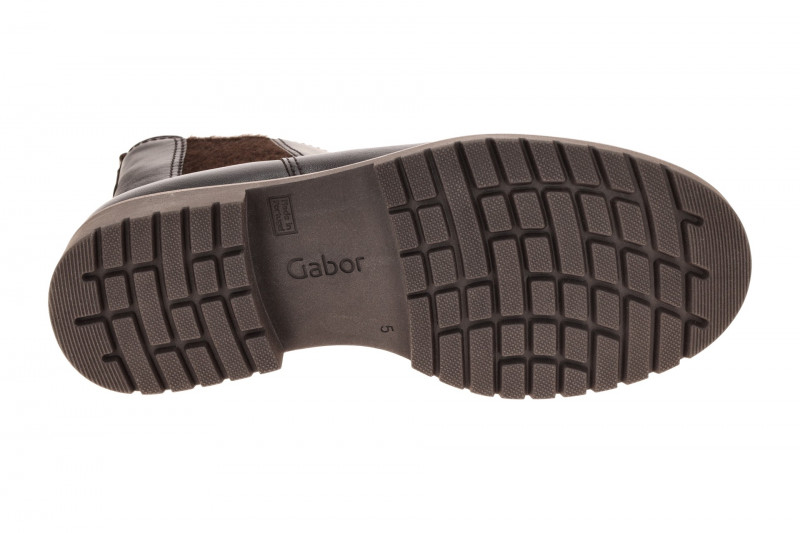 Gabor Stiefeletten braun K-Weite Chelsea Stil 8025.03.005