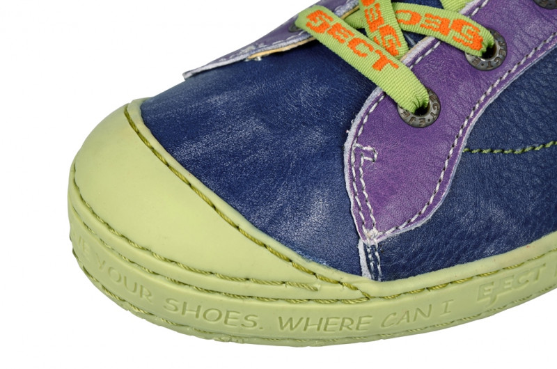 Eject Dass Sommer Stiefelette in blau lila E-15434