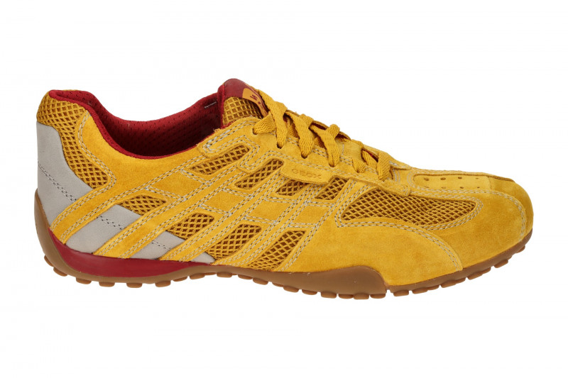 Geox Snake Schuhe gelb rot U55MNA