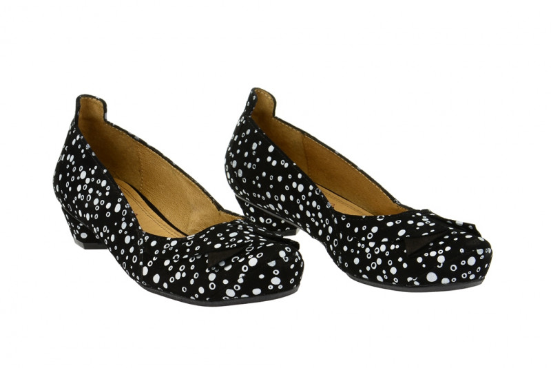 Tiggers Sara Pumps schwarz + weiße Punkte