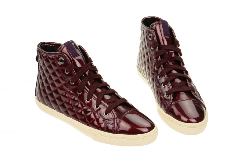 Geox New Club Stiefel rot bordo - D4258A