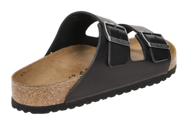 Birkenstock Arizona BS Pantolette schwarz Leder Normal-Weit 552111