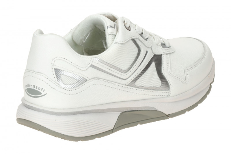 Gabor RollingSoft Schuhe weiß silber 66.875.50