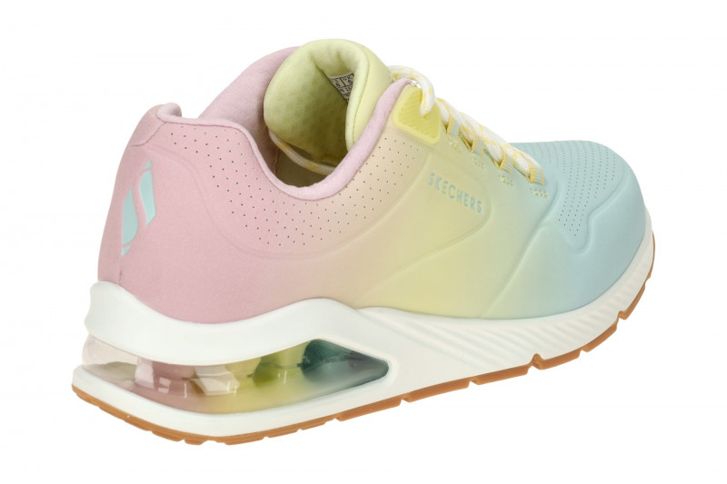 Skechers Uno Schuhe bunt Farbverlauf 155628