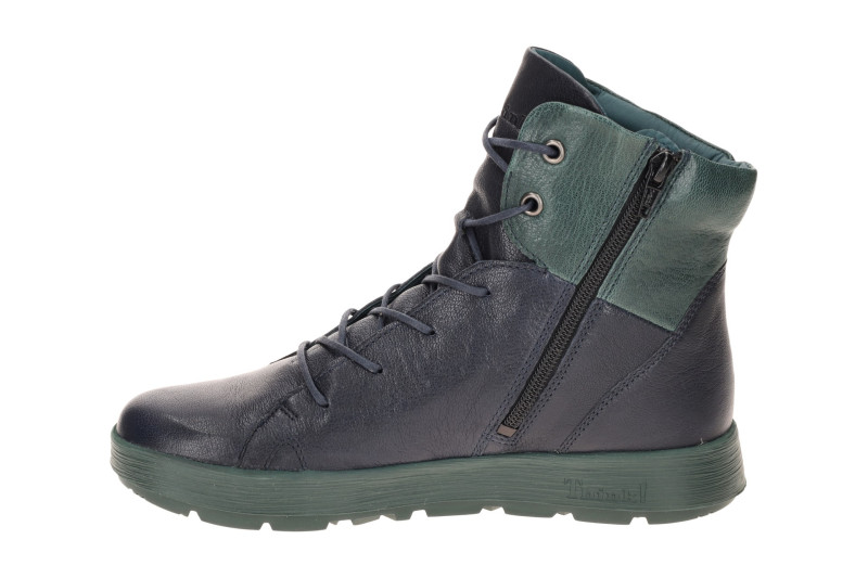 Think Comoda Stiefel blau grün Warmfutter 638