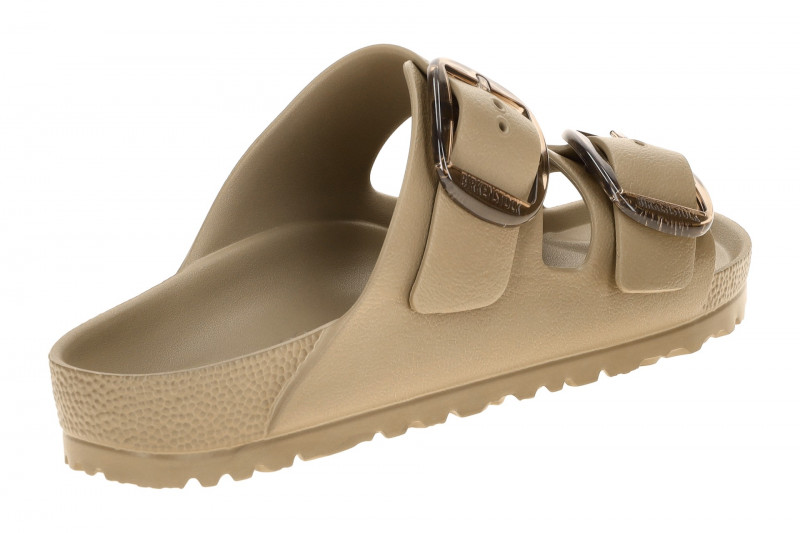 Birkenstock Arizona Big Buckle Pantolette taupe braun SCHMAL EVA