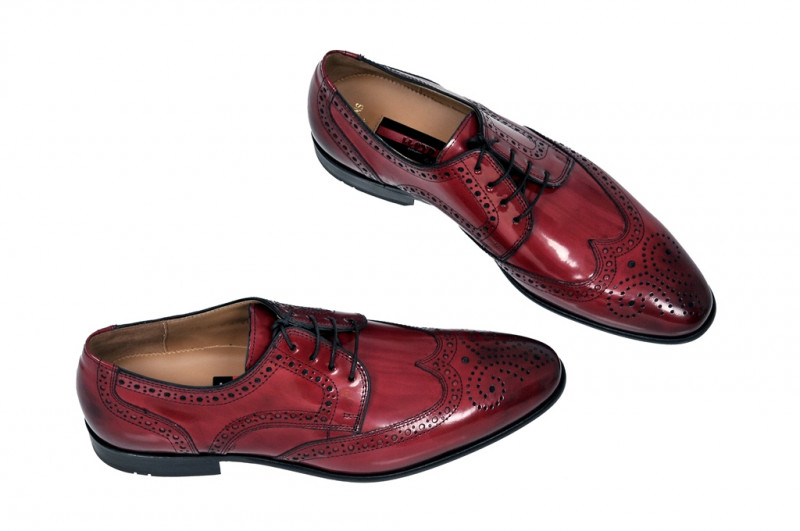 Lloyd Jenkins Schuhe in rot - Ledersohle