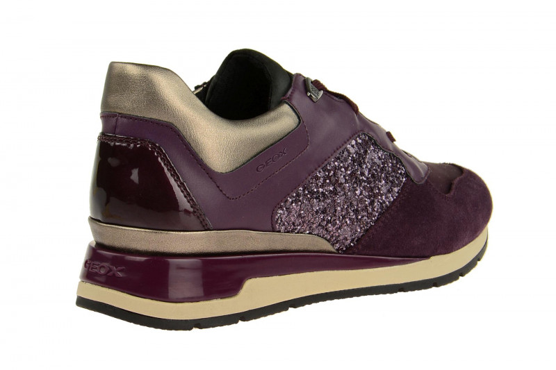 Geox Shahira Schuhe lila rot D62N1B