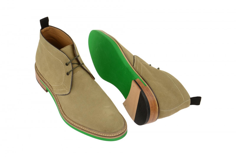 Gordon & Bros Danilo Stiefelette beige grün 623027