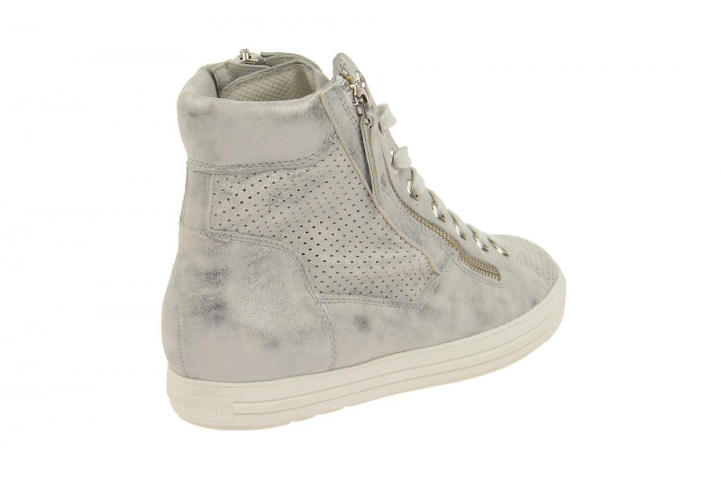 Paul Green Sneaker 4247 grau metallic Gr 42,5