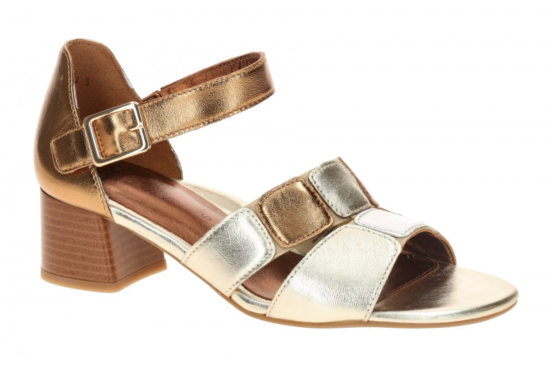 ARA Riva Sandaletten grau braun metallic 12-27606