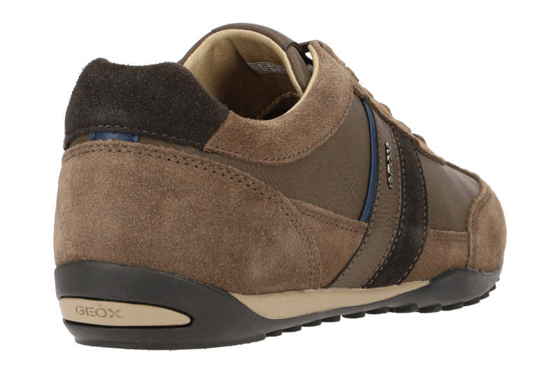 Geox Wells Schuhe braun chocolate U52T5C