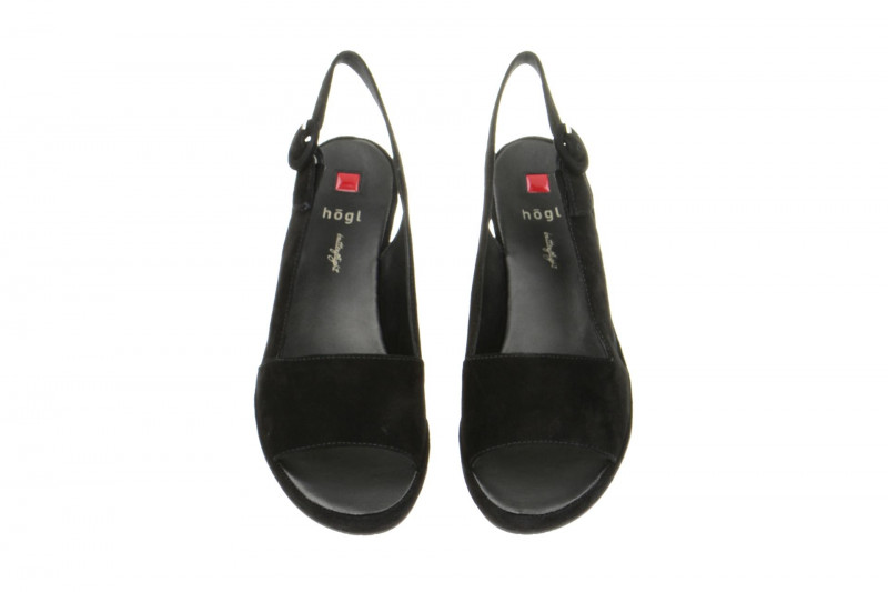 Högl Sandale schwarz Wildleder 3222