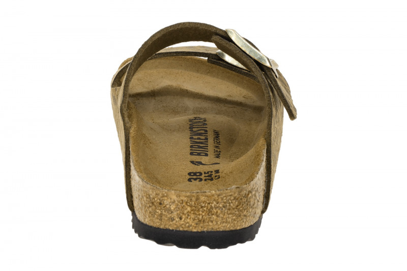 Birkenstock Arizona BS Pantolette grün khaki LEO SCHMAL 1030586