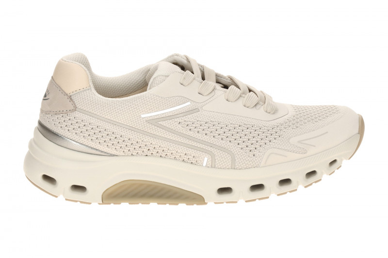 Gabor RollingSoft Schuhe beige Mesh Häkeloptik 86.984.23