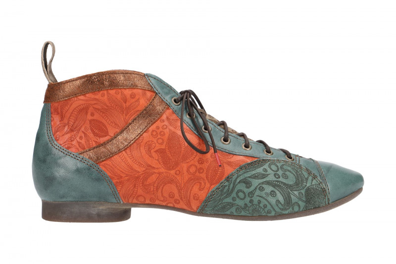 Think Guad Stiefelette blau orange 2-82288-65