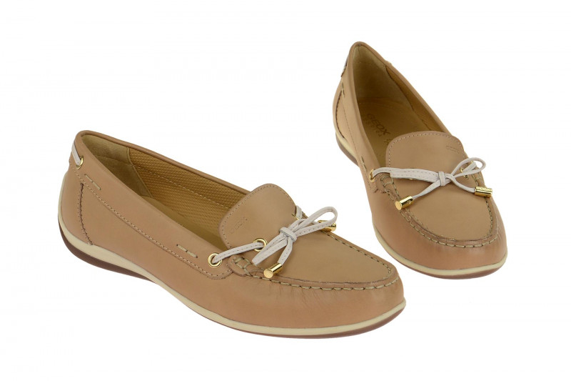 Geox Mokassin Yuki Slipper beige D6455A