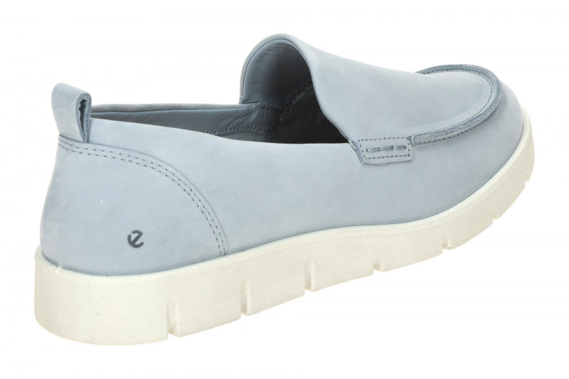 Ecco Bella Slipper Schuhe blau Mokassin 280413