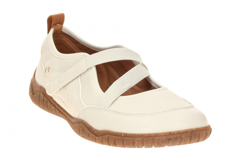 Josef Seibel Wynona 10 Mary-Jane Schuhe weiß Barfußschuhe