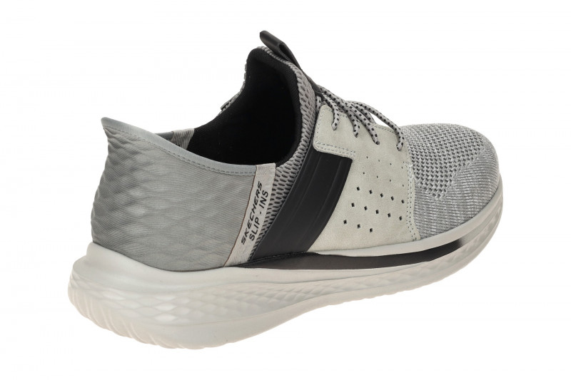 Skechers Slade Slipper Schuhe grau Slip-Ins 210811