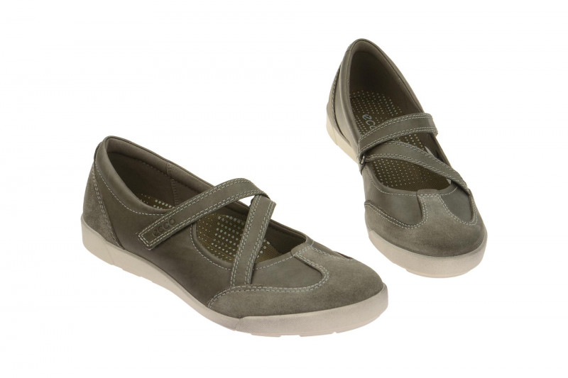 Ecco Crisp 2 Mary-Jane grau warm-grey 21451354989
